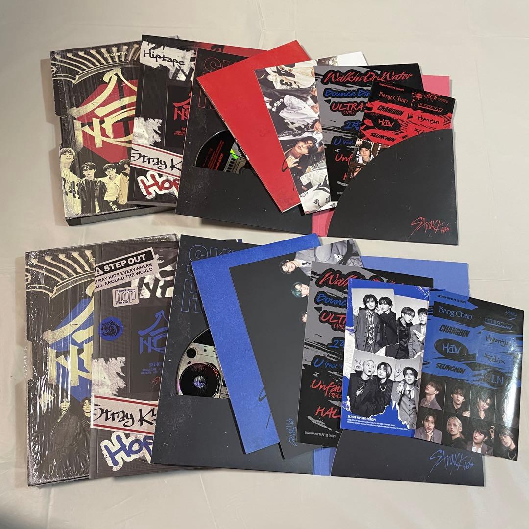 StrayKids アルバム　まとめ売り　トレカ　ポスター　チェックインマイル