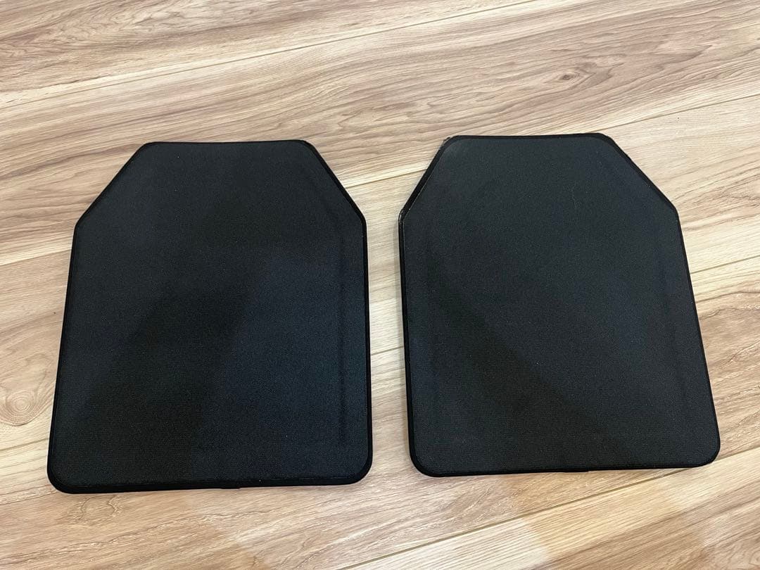 防弾プレート　2枚　レベル3a プレートキャリア　サバゲー　装備