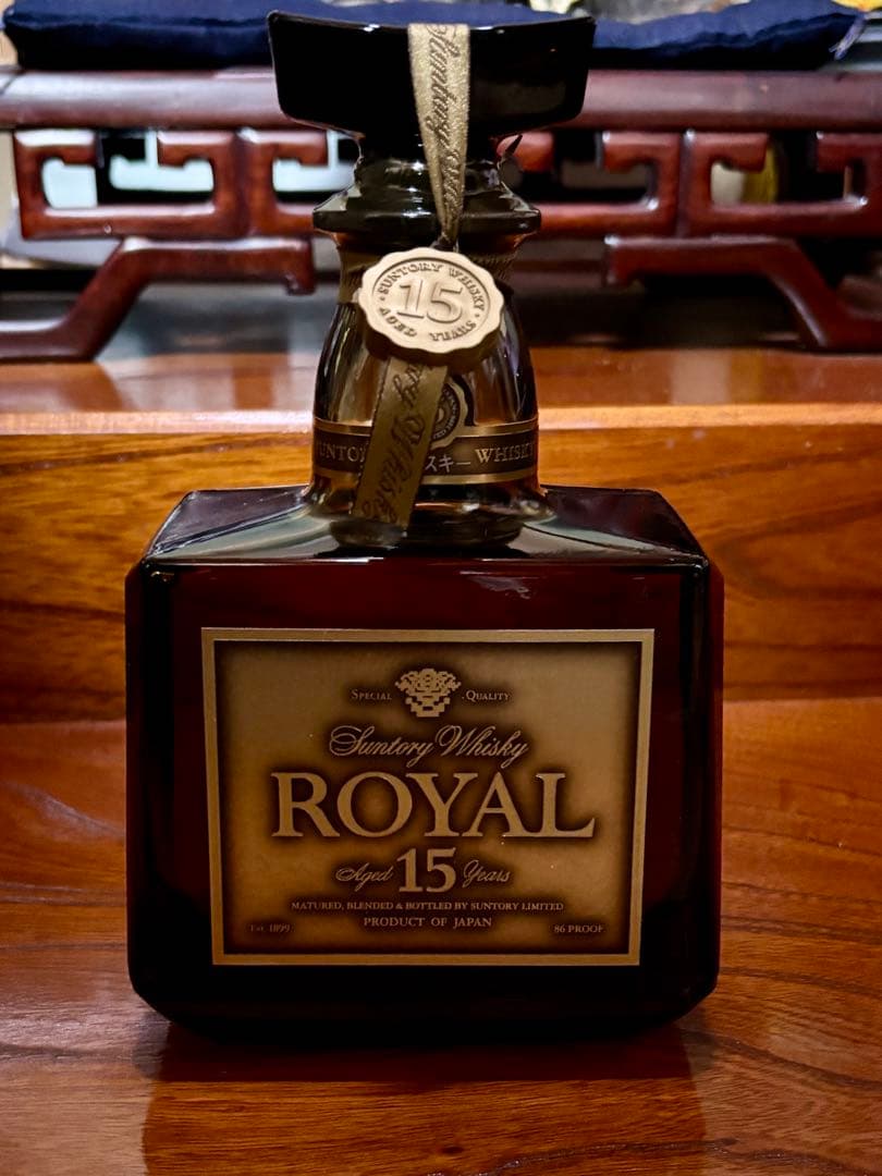 【未開封】サントリー　ローヤル15年　ゴールドラベル
