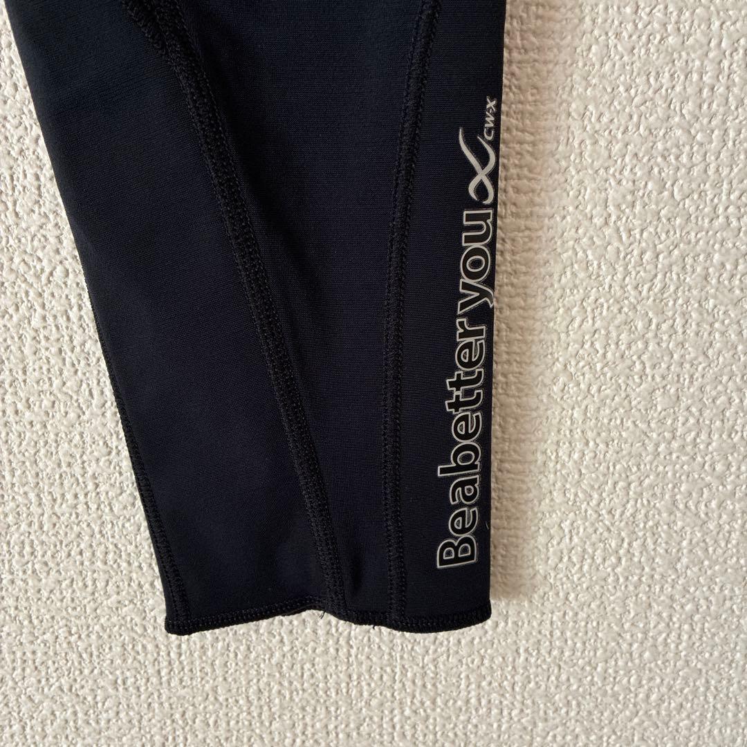 【美品】CW-X レディース　M スポーツタイツ　HZY669　cwx BL
