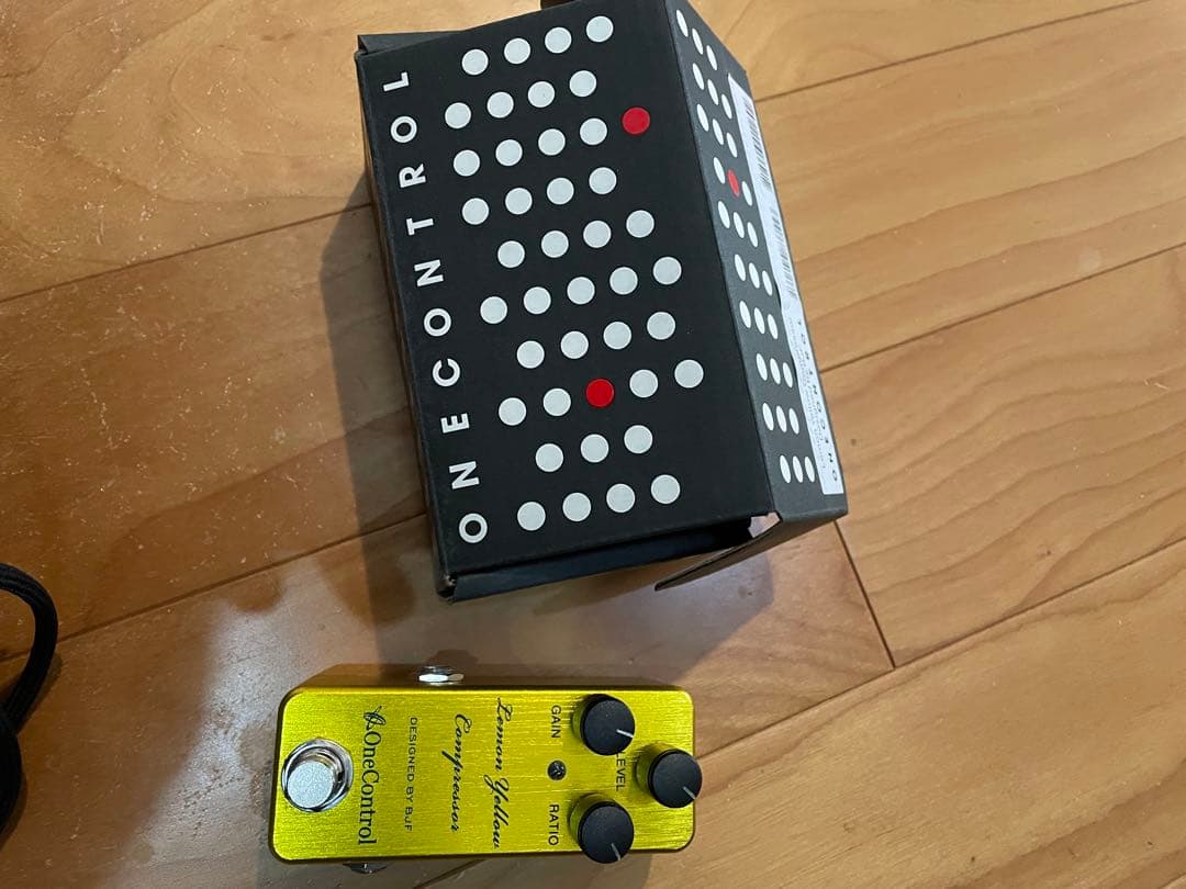 ギター One Control Lemon Yellow Compressor