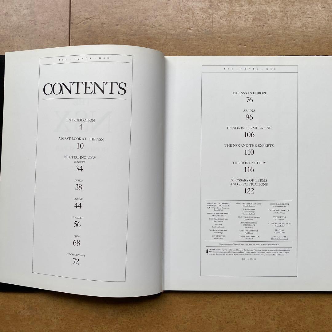 u*r様 【中古洋書】初代ホンダNSX HONDA'S SUPER SPORTS