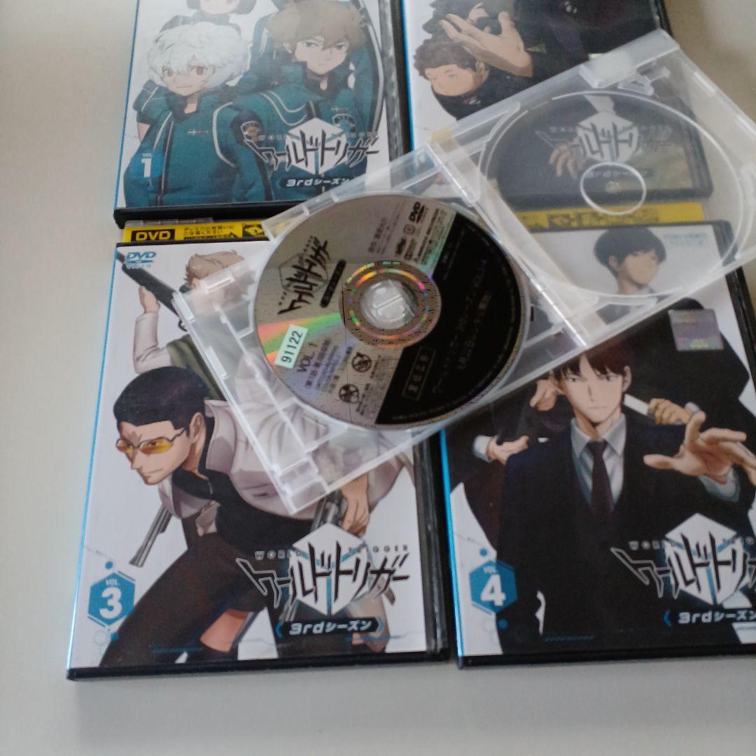 アニメ　DVD　ワールドトリガー 3rdシーズン　全4巻セット