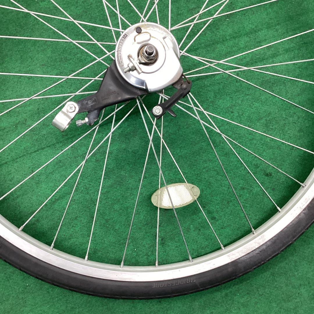 アルミリム　後輪 26x1-3/8 タイヤ付　内装3段　26インチ　リア