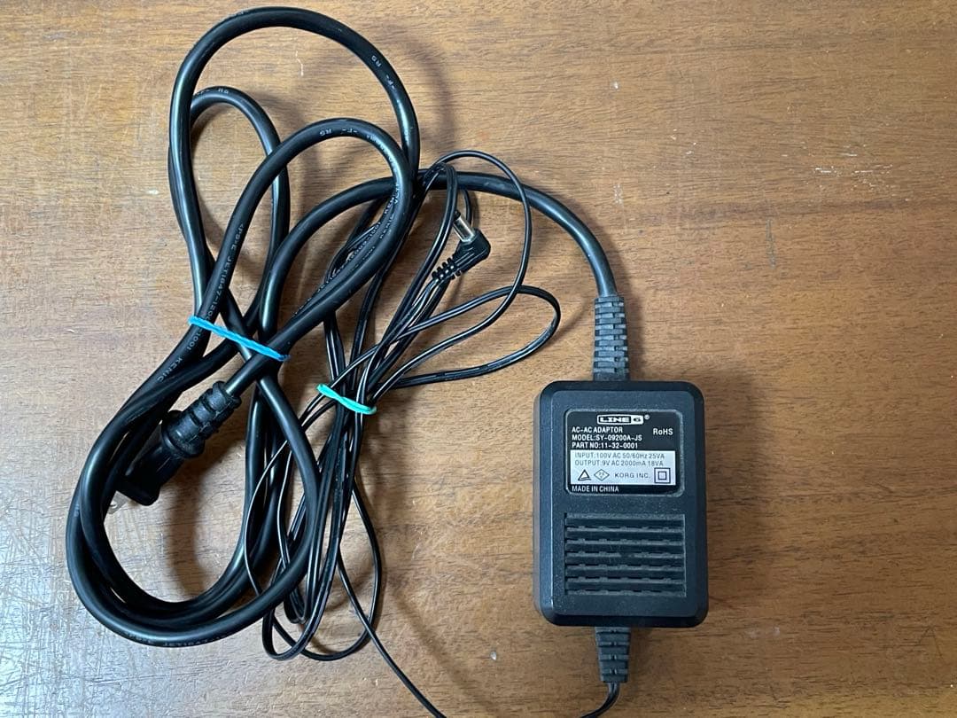 LINE6 M9 マルチエフェクター　純正アダプター付き