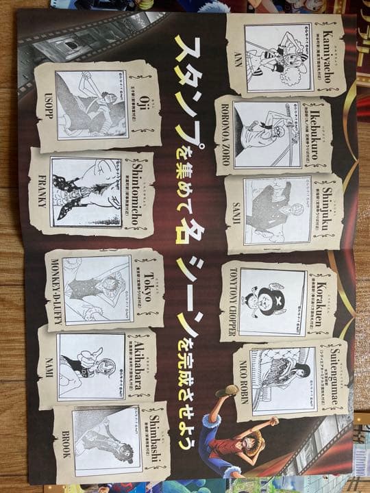 ワンピース20周年記念東京メトロ スタフプラリー