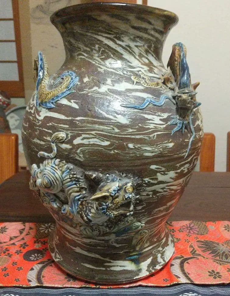 【やちむん】古い壷屋焼の壺