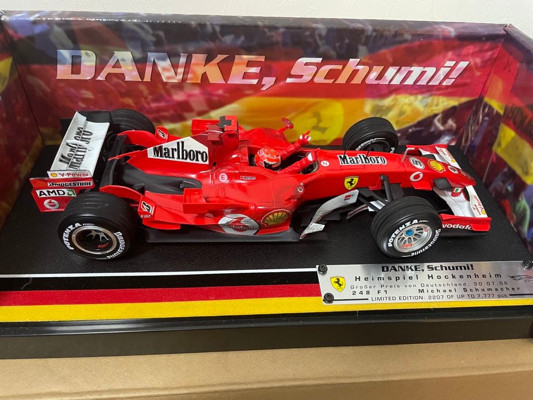1/18 フェラーリ 248F1 M.シューマッハ 限定 マルボロ
