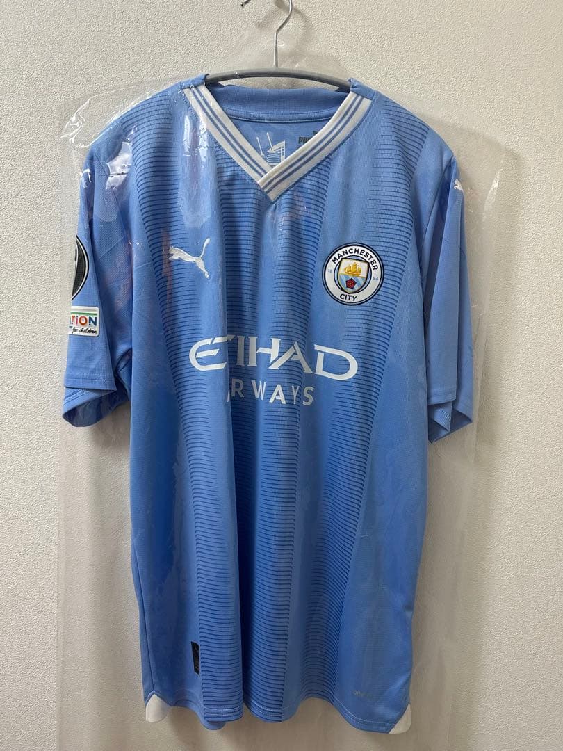 ハーランド　ユニフォーム　シティ　UCL 23/24（H）