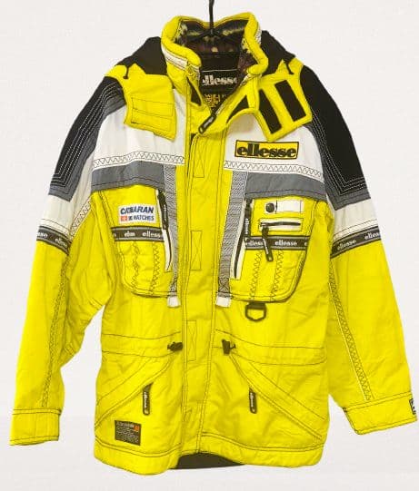 ellesse ヴィンテージ スキーウェア 上下セット Lサイズ 日本製