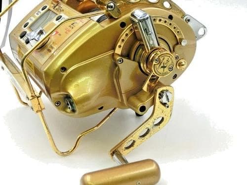 動作確認済 ミヤエポック コマンド X20SP 24V 電動リール 大型魚 釣具