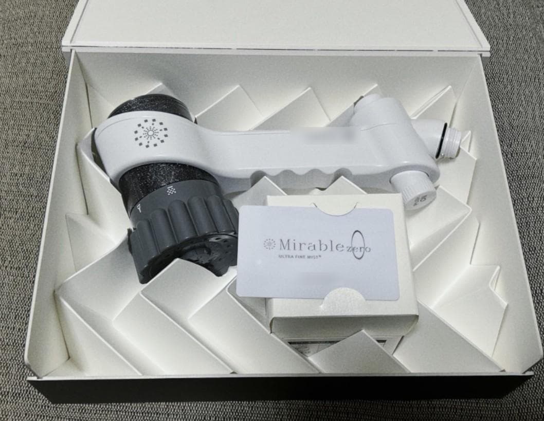 新品 未使用 Mirable zero ウルトラファインミスト シャワーヘッド