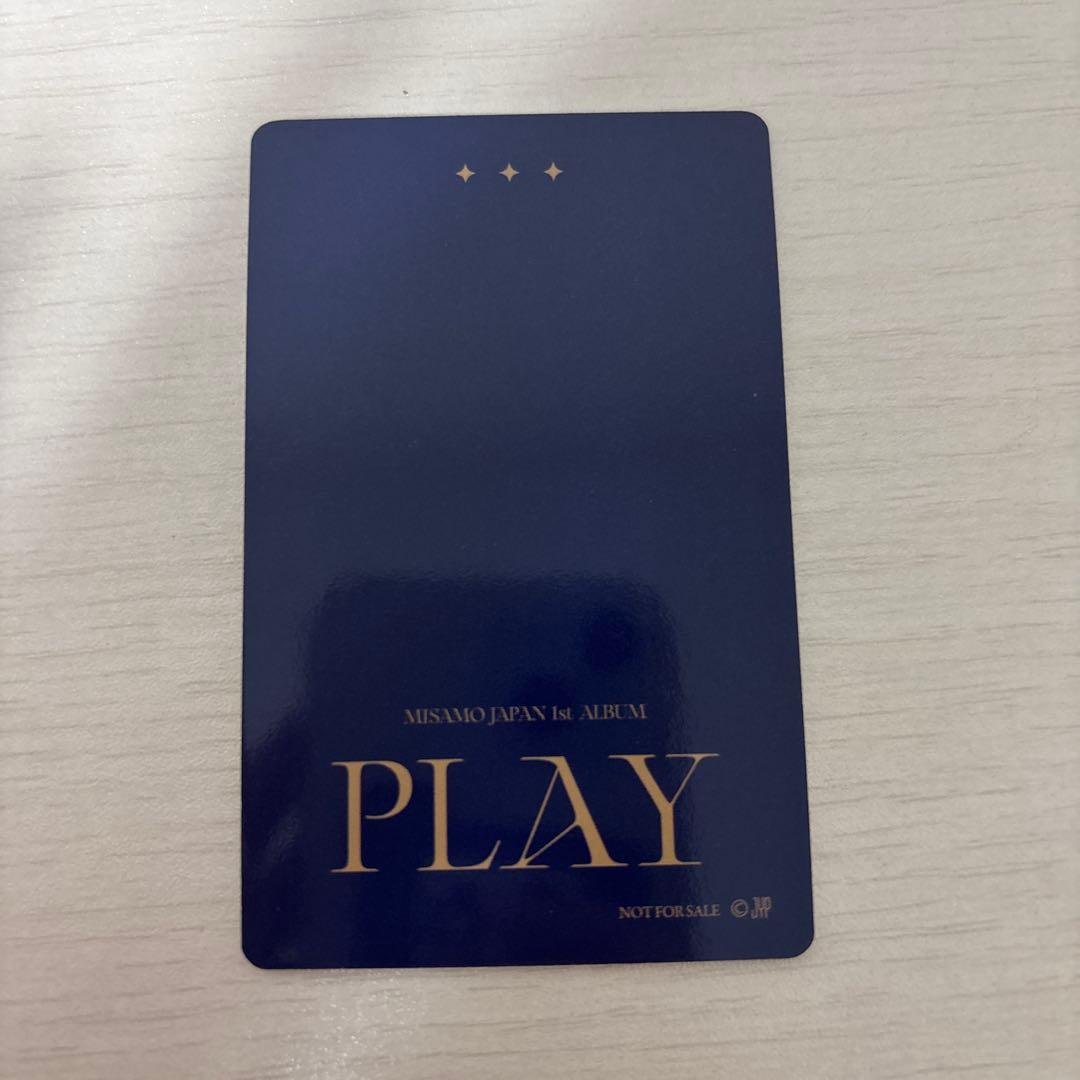 MISAMO リスニングパーティー 限定トレカ 入場者特典　ミナ
