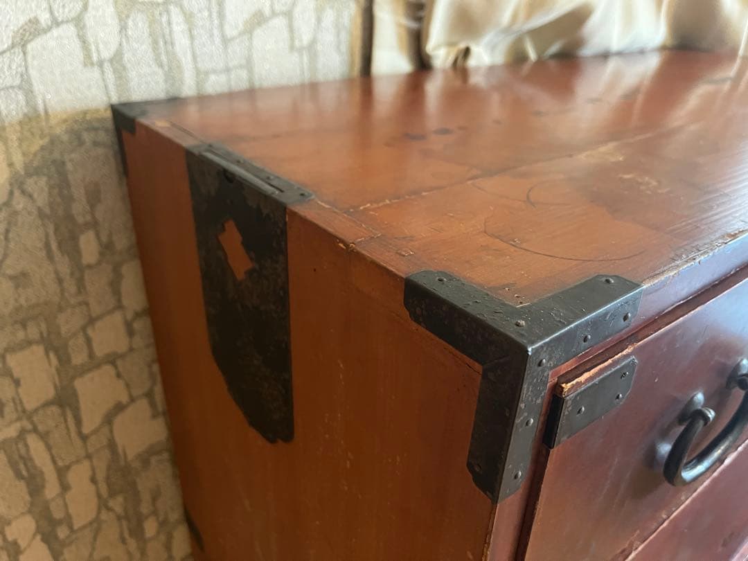 そ*豆様 和ダンス　和家具 アンティーク レトロ 時代箪笥 和箪笥