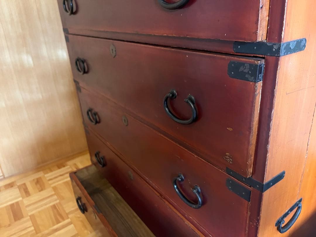 そ*豆様 和ダンス　和家具 アンティーク レトロ 時代箪笥 和箪笥