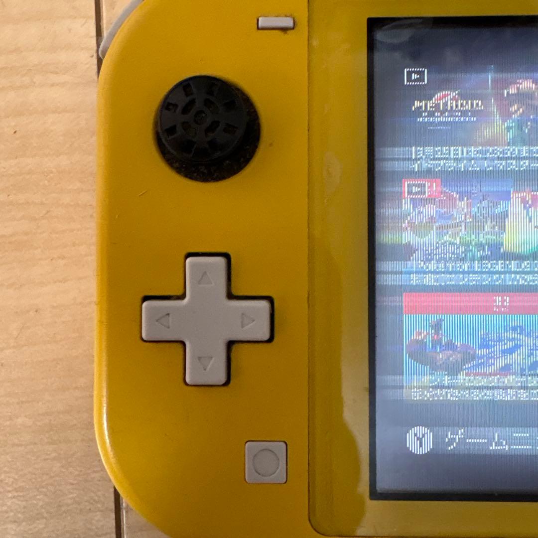 Nintendo Switch Lite イエロー 本体　ジャンク♪