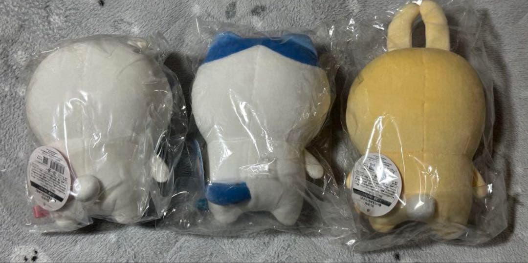 ちいかわ　ぬいぐるみ(S)　3種セット