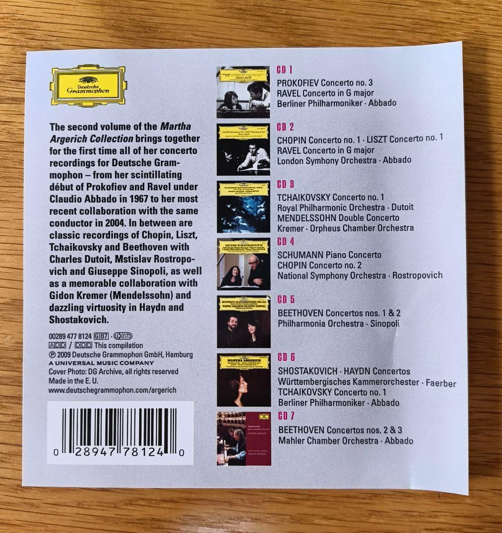 クラシック Martha Argerich The Collection 1-4