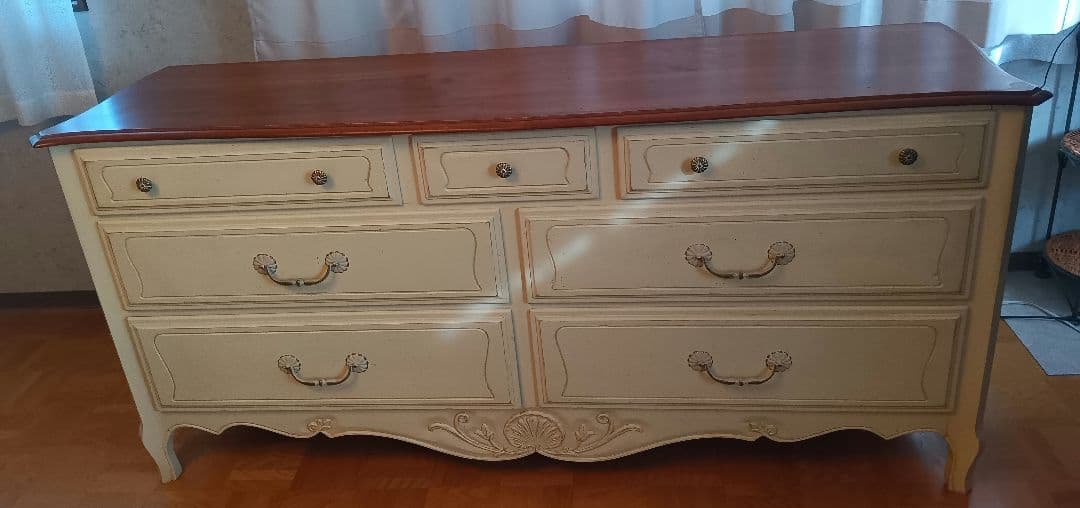 ★希少★ヴィンテージ Ethan Allen イーセンアーレン ワイドチェスト