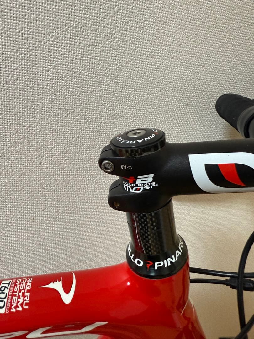【引き取り希望】PINARELLO ANGLIRUレッド　2019年モデル