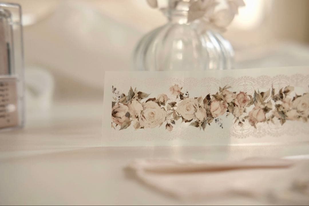 雀斑茶《奥斯汀花园》海外マスキングテープ　マステ 【1332】