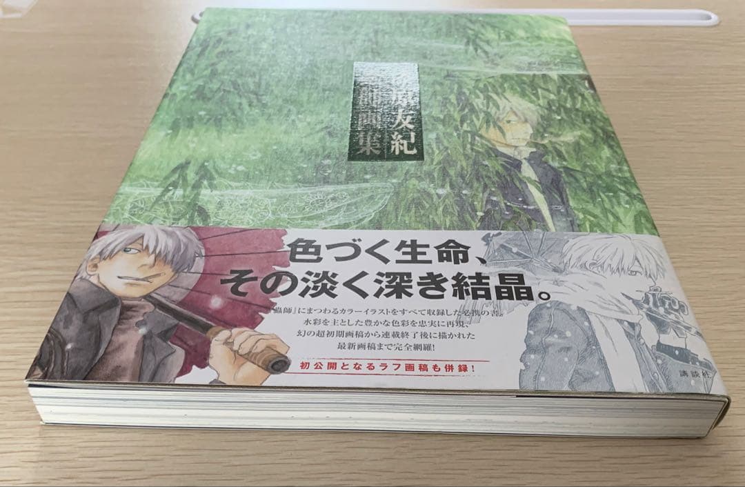 蟲師　画集　漆原友紀　初版