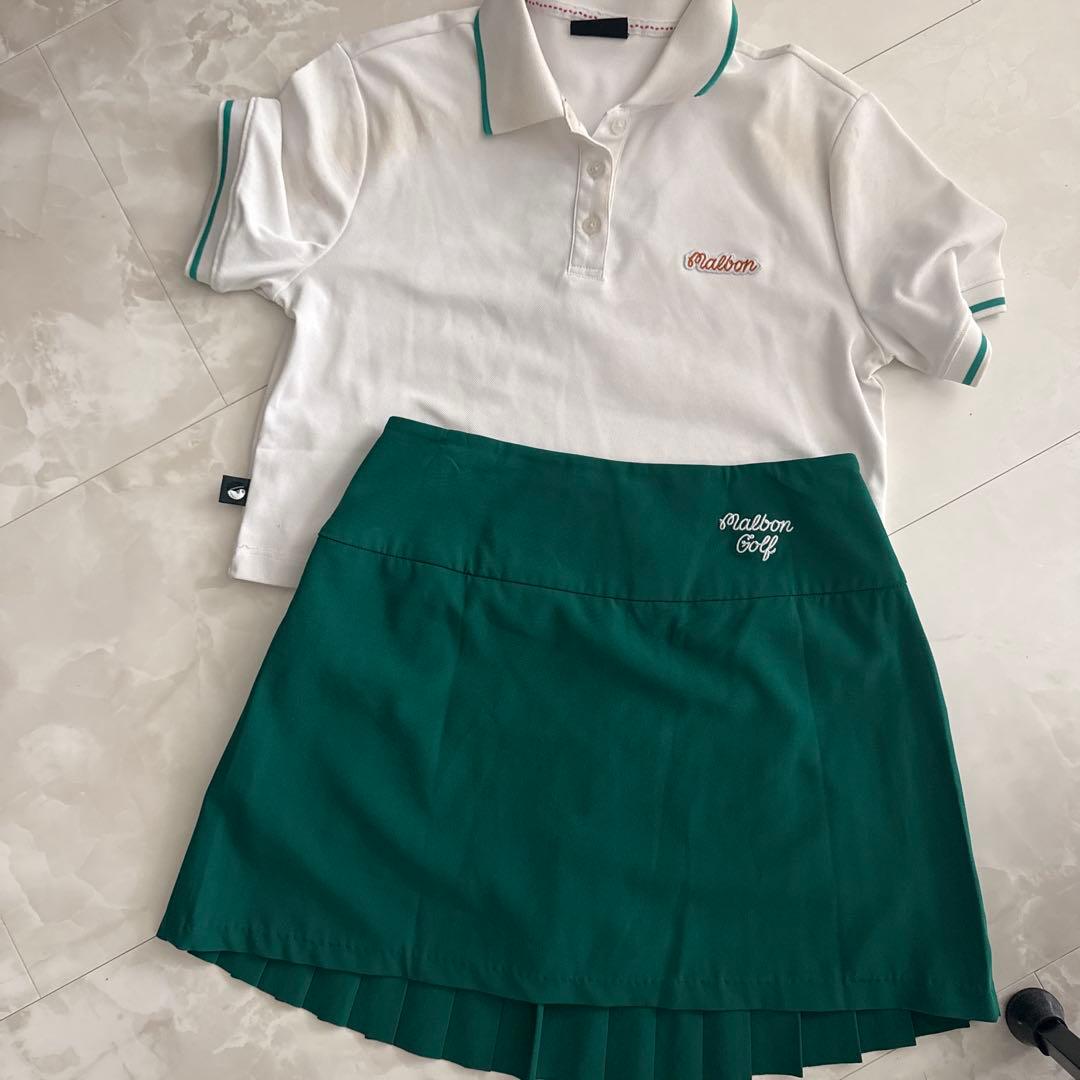 Malbon ポロシャツとスカートセット