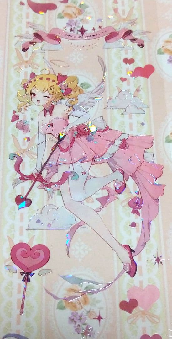 残量確認中✩SALEJ581＃CUPID(贝壳光)野葵切売り海外人物マステ女の子