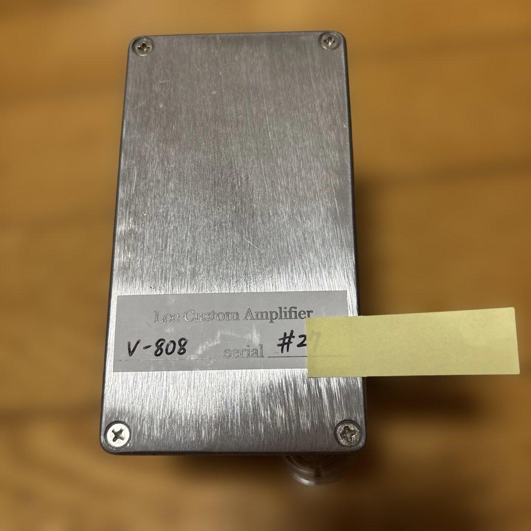 美品Lee Custom Amplifier V-808オーバードライブおまけ付