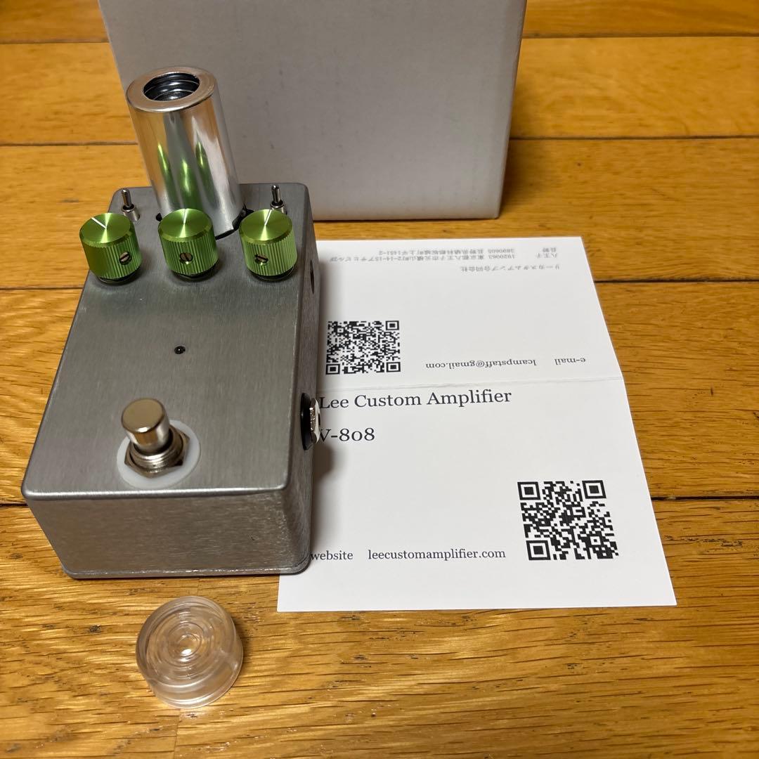 美品Lee Custom Amplifier V-808オーバードライブおまけ付