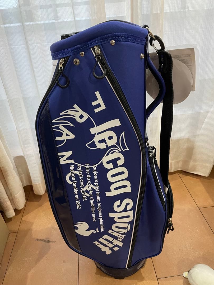 Le Coq Sportif キャディバッグ 青　ブリヂストンクラブ8点セット