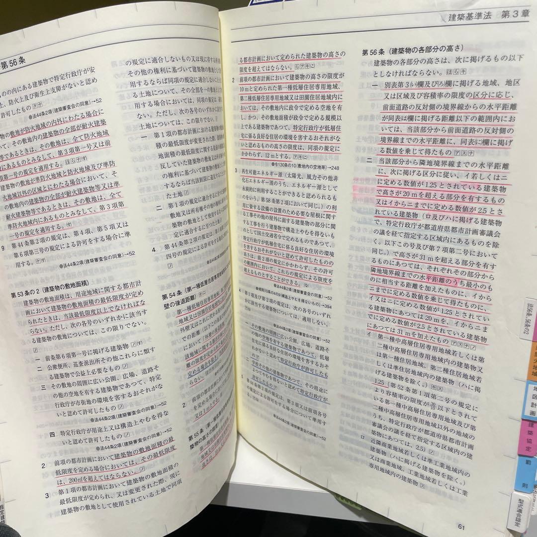 一級建築士令和6年度　総合資格学院　参考書一式