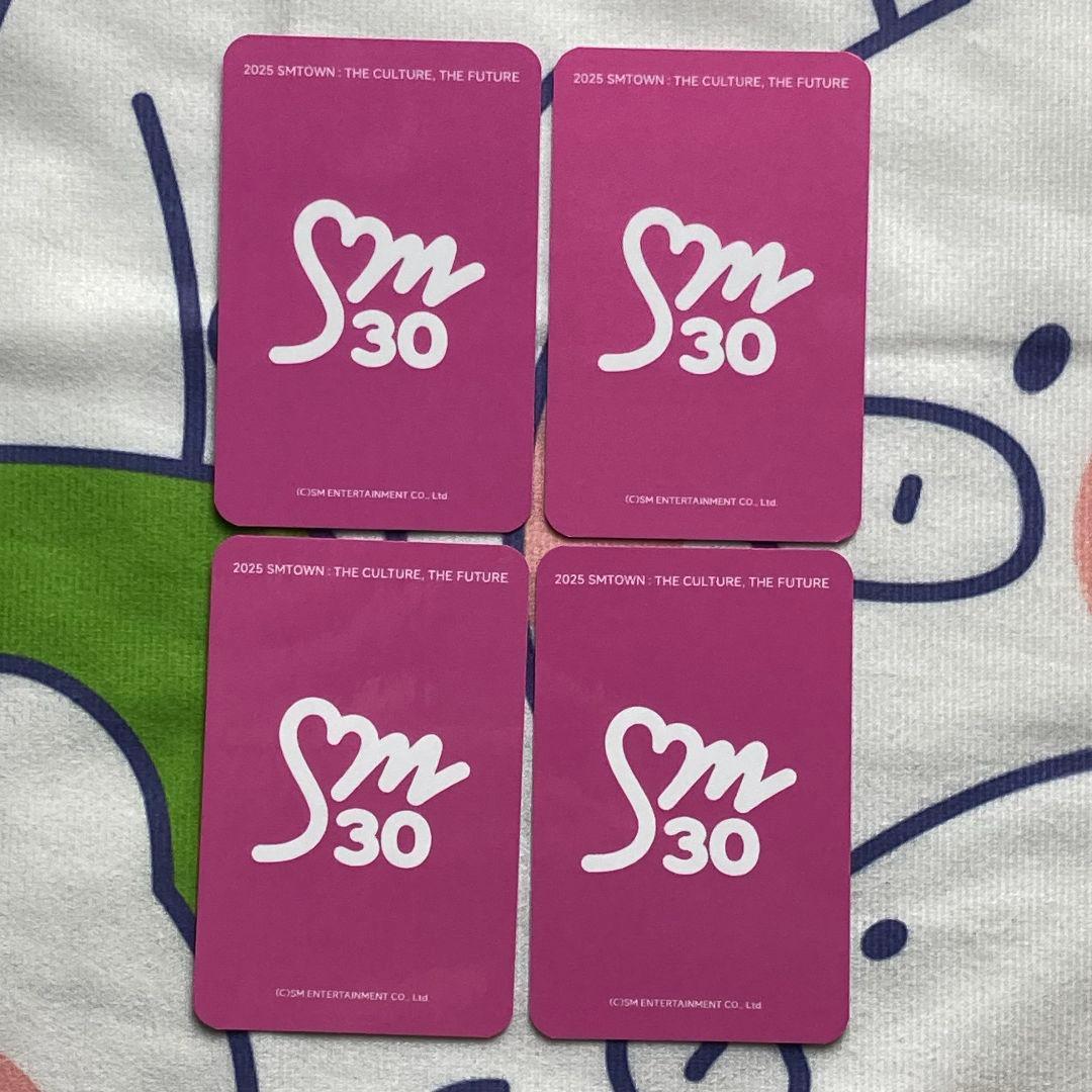 aespa 30周年 SMTOWN ktown4u 全員4枚セット