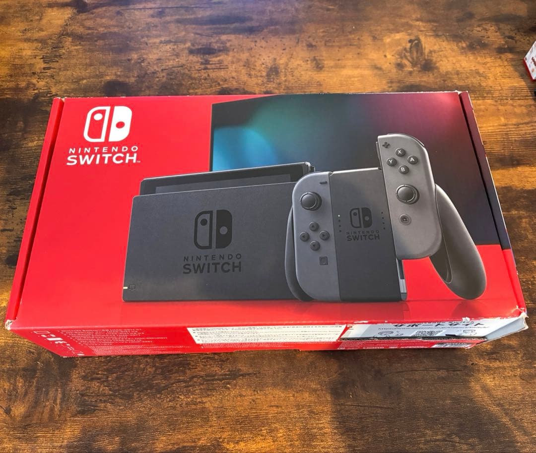 Nintendo Switch 本体 グレー 動作確認済み　⚠︎詳細確認願います