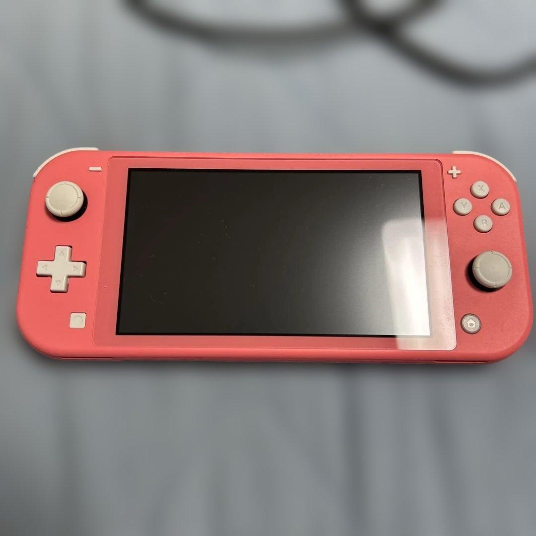 Nintendo switch lite コーラル 本体 ソフト付き