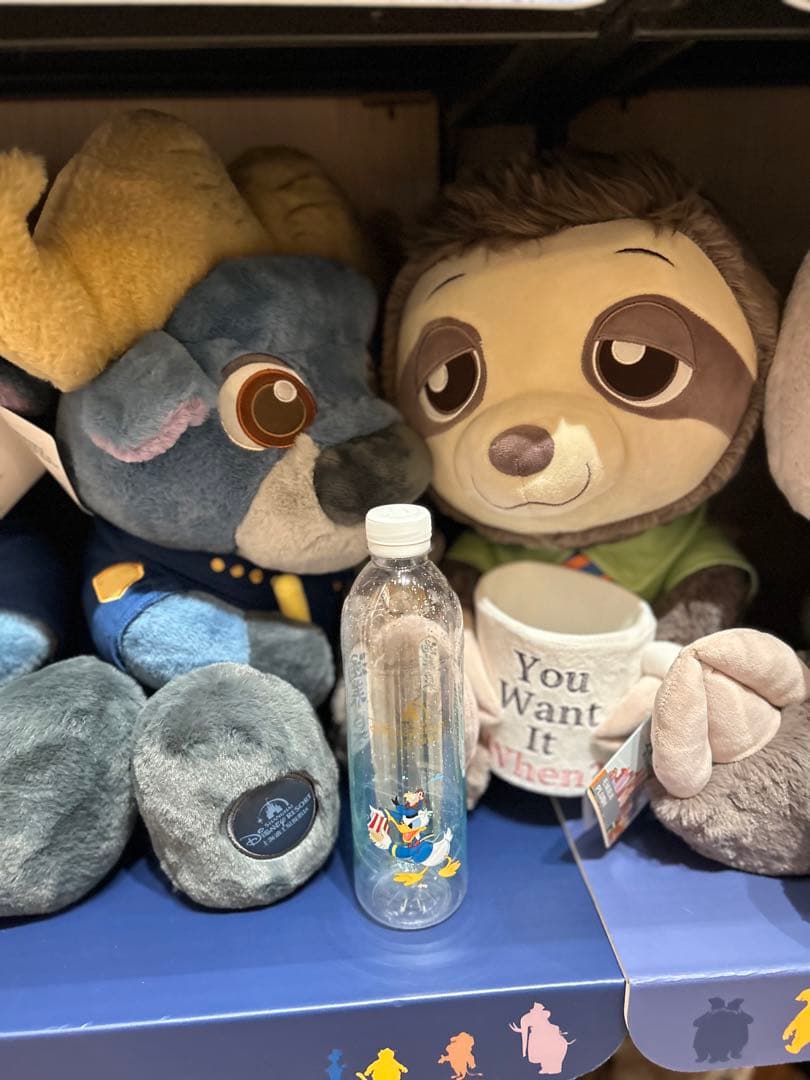 上海ディズニー　ズートピア　新作　ぬいぐるみ
