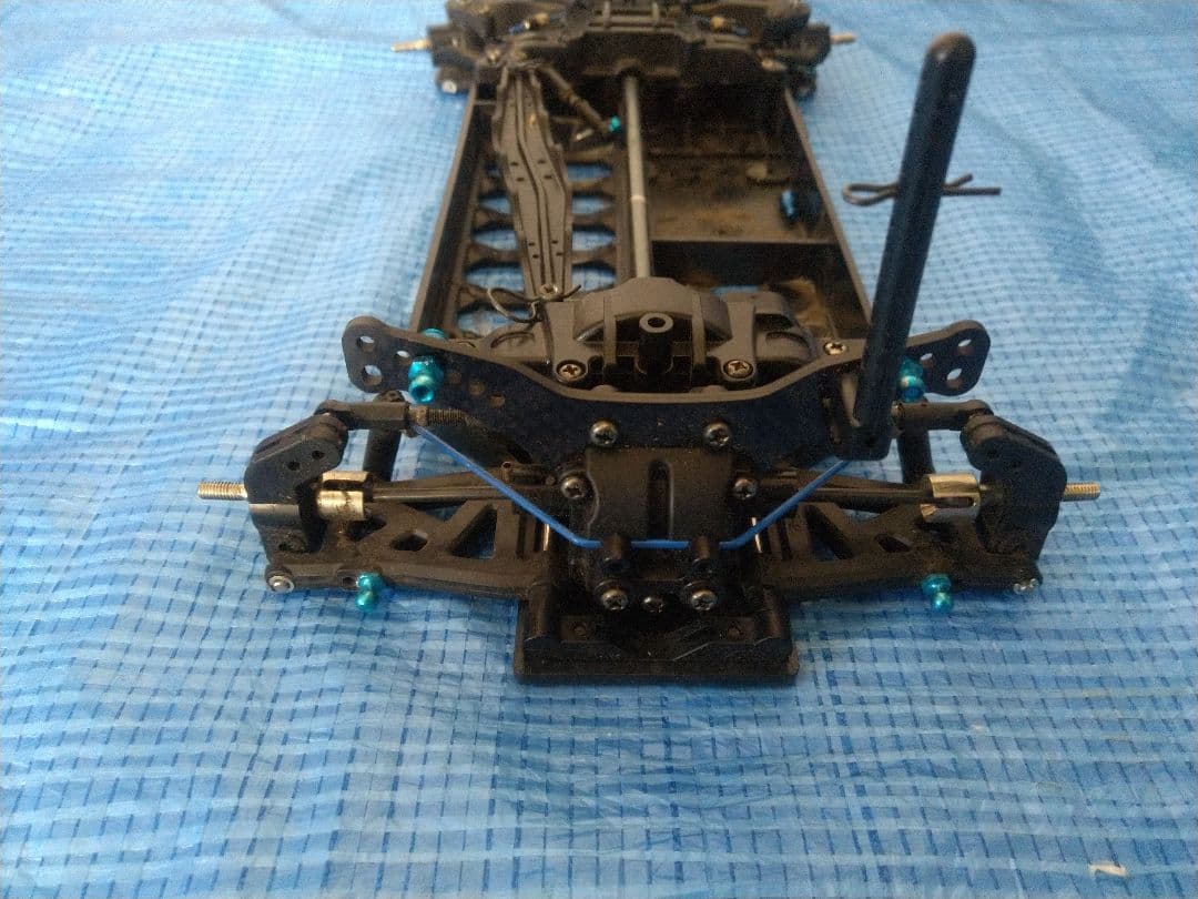TAMIYA　タミヤ　TB-02　シルビア　S15　ボディ　シャーシ　中古品