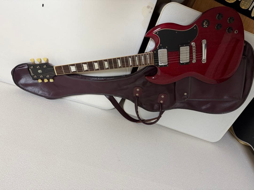Greco SGスタイル エレキギター レッド