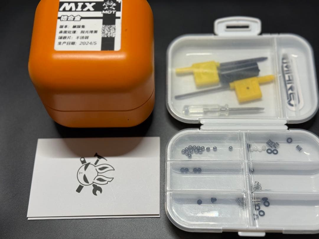 「正規品」MOT MIX フィジェットトイ　EDC ジルコニウム製