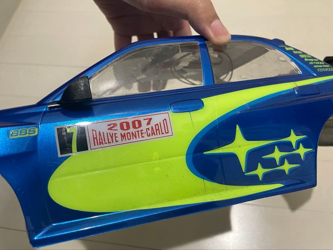 タミヤ　TT02 TYPE-Sシャーシ スバル　インプレッサ　ボディ