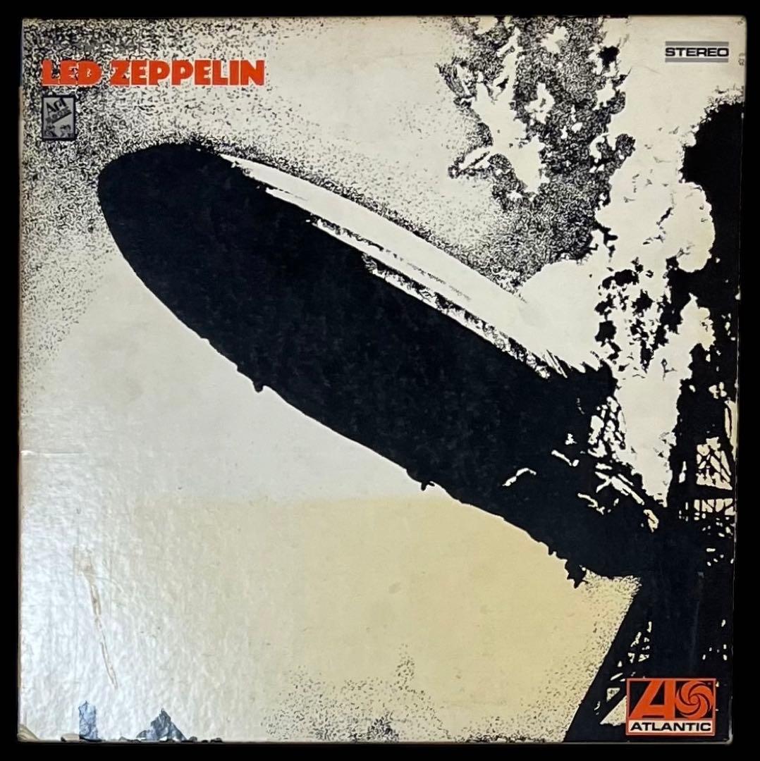初版誤表記ジャケ☆LED ZEPPELIN レッドツェッペリン登場 LPレコード