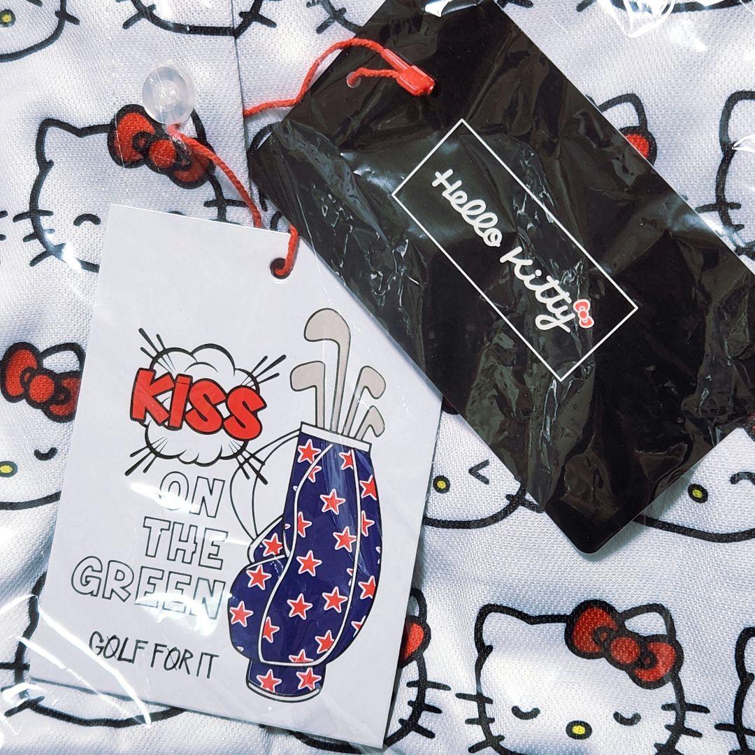 ② 新品未開封 キスオンザグリーン キティ ゴルフ ポロシャツ Lサイズ
