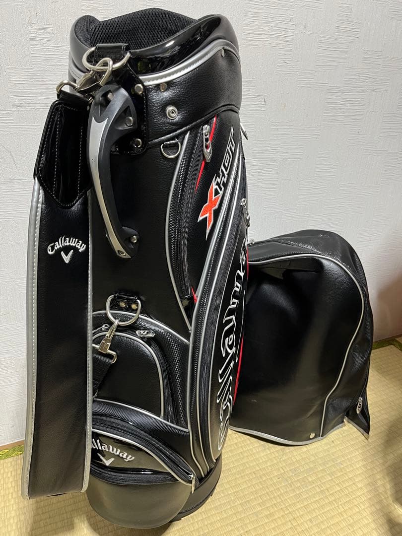 美品！キャロウェイ　Callaway　X HOT キャディーバッグ　フード付属