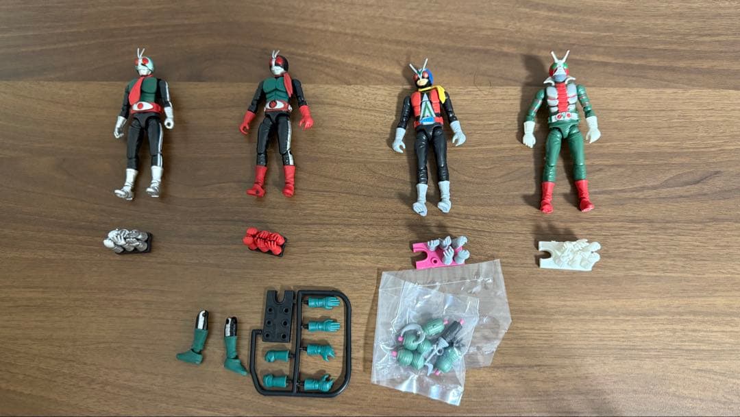 SHODO 仮面ライダー （昭和、新１号〜ＺＸ）