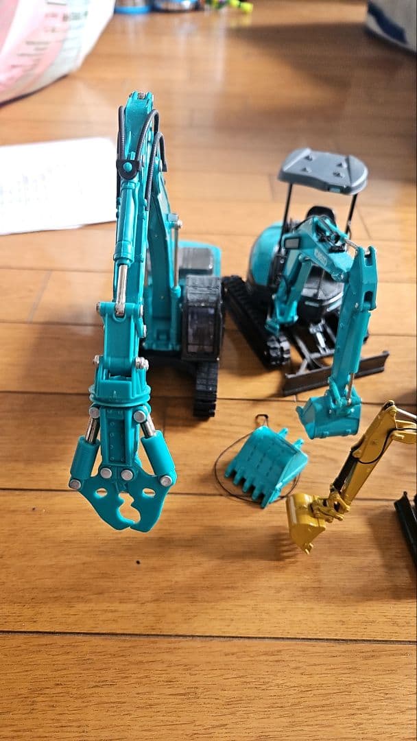 建設機械ミニカーセット