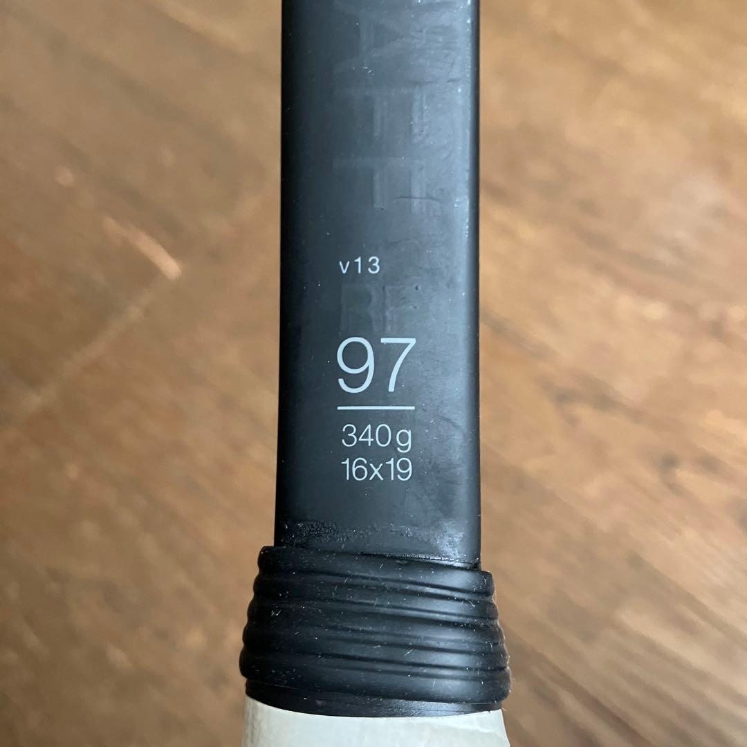 最終　Wilson プロスタッフ 97 v13 RF 硬式テニス　ウィルソン