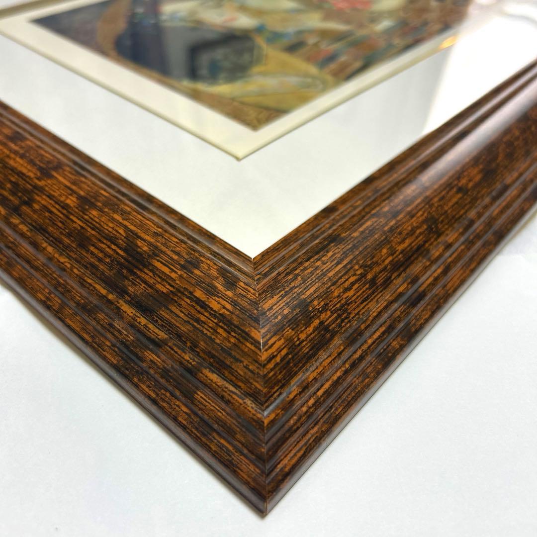 グスタフ・クリムト 接吻 ポスターアートフレーム(箱付き) 未使用商品