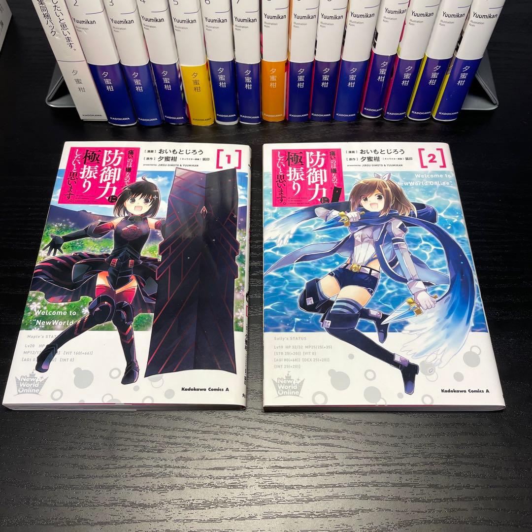 痛いのは嫌なので防御力に極振りしたいと思います。 全巻 1-19 特装版 おまけ