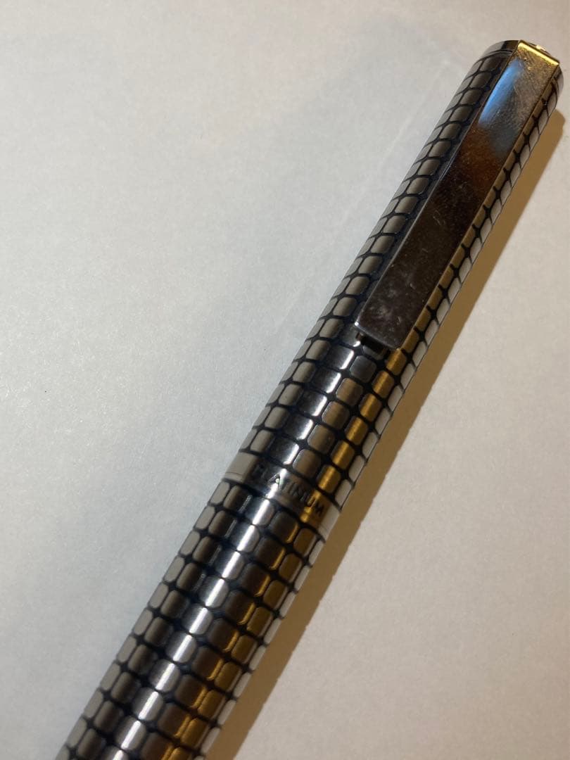 【昭和レトロ】プラチナ　BelAge（ベラージュ）万年筆 細