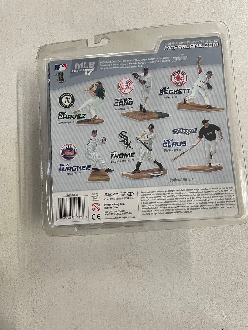未開封　マクファーレントイズ メジャーリーガー　フィギュア　4個セット